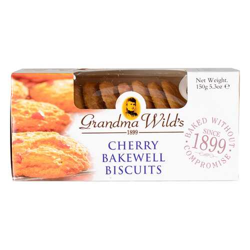 Печенье Grandma Wilds миндальное с вишней 150 г в Роснефть