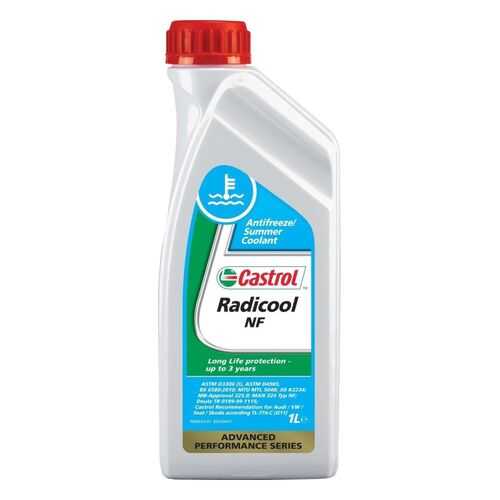 Антифриз castrol radicool nf синий 1л 15101f в Роснефть