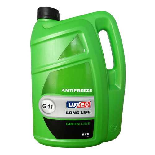 Антифриз LUXE ANTIFREEZE GREEN LINE G11 Зеленый Готовый антифриз 5кг в Роснефть