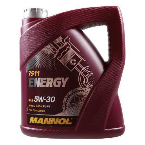 7511 MANNOL ENERGY 5W30 (SL) 20 л. Синтетическое моторное масло 5W-30 в Роснефть