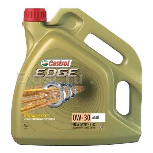 CASTROL 1531B0 масло castrol edge 0w-30 titanium fst а5в5 син 4л в Роснефть