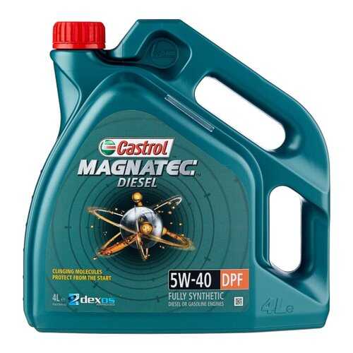 Castrol Масло Моторное Синтетическое Magnatec Diesel Dpf 5w-40 4л в Роснефть