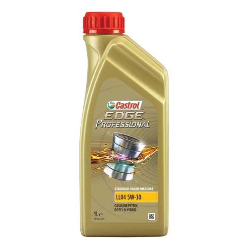 Масло моторное Castrol edge professional ll04 5w-30 titanium fst 1л 15c45d в Роснефть