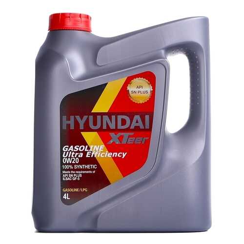 Масло моторное HYUNDAI XTeer Gasoline Ultra Efficiency 0W-20 4 л в Роснефть