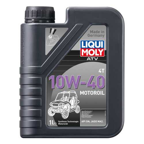 Масло моторное Liqui moly ATV 4T Motoroil Offroad 10W-40 1 л в Роснефть