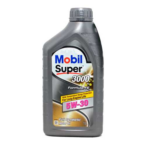 Масло моторное Mobil Super 3000 X1 Formula FE 5W30 синтетическое 1 л 152565 в Роснефть