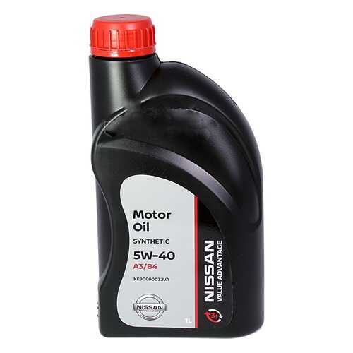 Масло моторное NISSAN VA Motor Oil 5W40 синтетическое 1 л KE900-90032VA в Роснефть