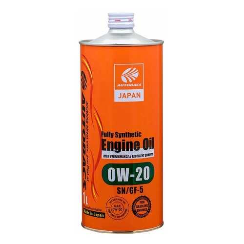 Моторное масло AUTOBACS ENGINE OIL FS 0W20 SN/GF-5 (1л) в Роснефть