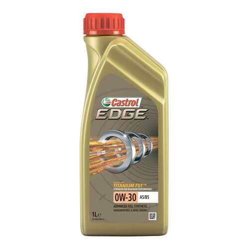 Моторное масло Castrol Edge Titanium FST А5/В5 0W-30 1л в Роснефть