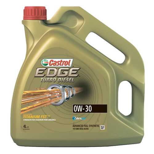 Моторное масло Castrol Edge Turbo Diesel Titanium FST 0W-30 4л в Роснефть