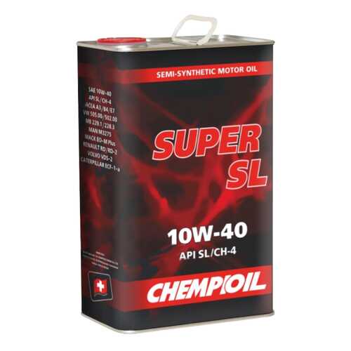 Моторное масло Chempioil Super SL 10W-40 1л в Роснефть