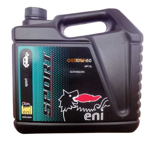 Моторное масло Eni Sport 10W-60 1л в Роснефть