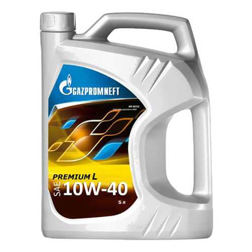 Моторное масло Gazpromneft Premium L 10W-40 5л в Роснефть