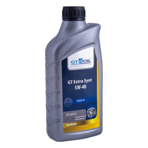 Моторное масло GT-Oil Extra Synt 5W-40 1л в Роснефть