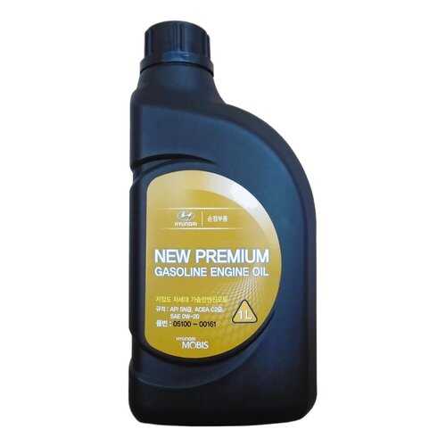 Моторное масло HYUNDAI New Premium Gasoline Engine Oil SAE 0W-20 (1л) в Роснефть