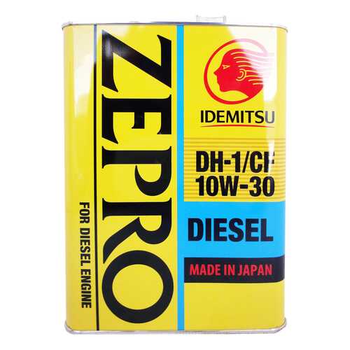 Моторное масло Idemitsu Zepro Diesel 10W-30 4л в Роснефть