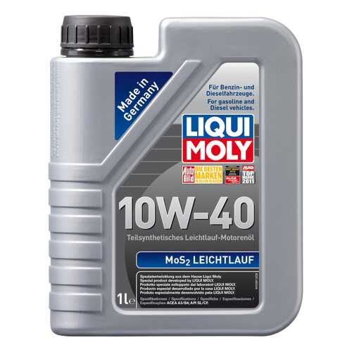 Моторное масло Liqui moly MoS2 Leichtlauf 10W-40 1л в Роснефть