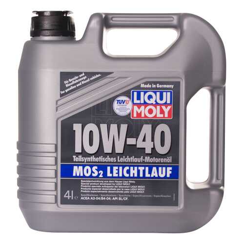 Моторное масло Liqui moly MoS2 Leichtlauf 10W-40 4л в Роснефть