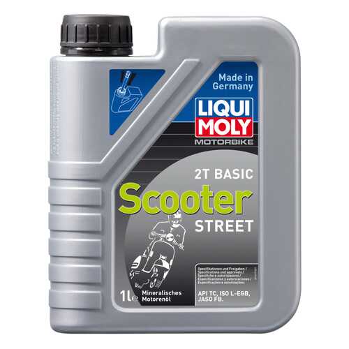 Моторное масло Liqui moly Motorbike 2T Basic Scooter TC 30 1л в Роснефть