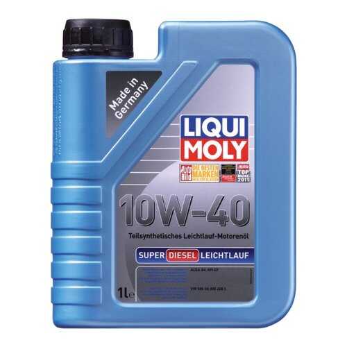 Моторное масло Liqui moly Super Diesel Leichtlauf SAE 10W-40 1 л в Роснефть