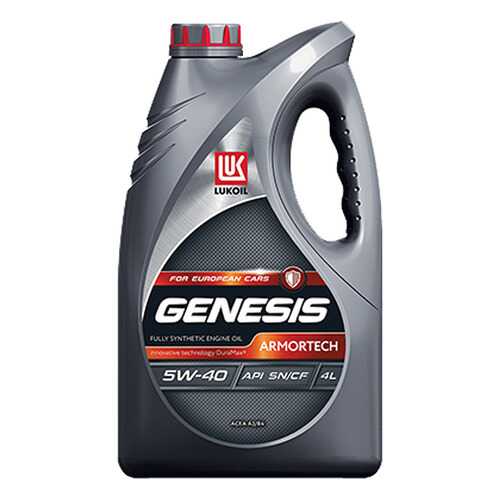 Моторное масло Lukoil Genesis Armortech 5W-40 4л в Роснефть