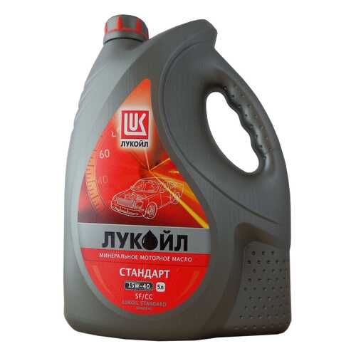 Моторное масло Lukoil Стандарт SF/CC 15W-40 5л в Роснефть