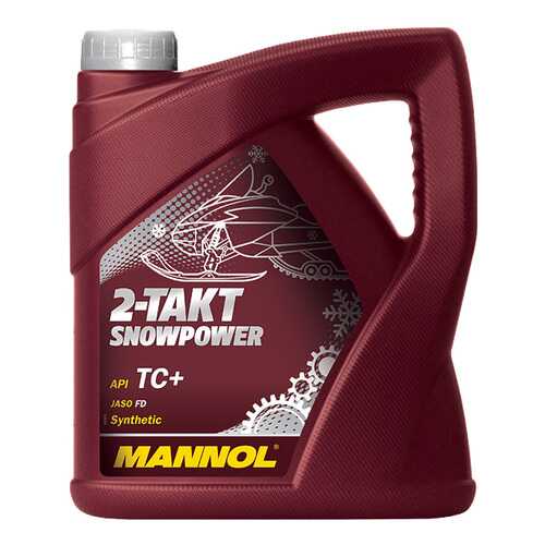 Моторное масло Mannol 2-Takt Snowpower 4л в Роснефть