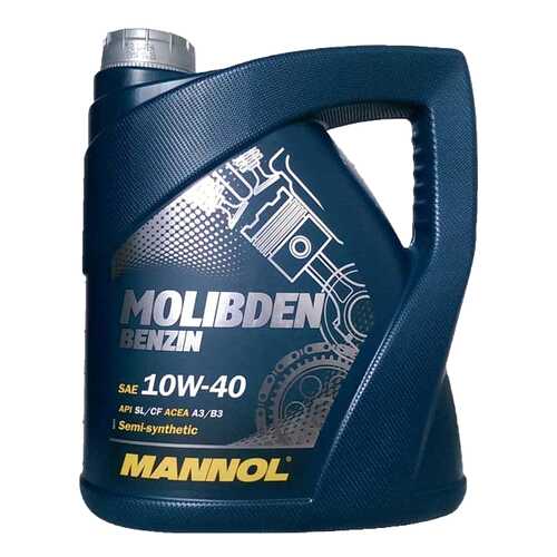 Моторное масло Mannol Molibden Benzin 10W-40 4л в Роснефть