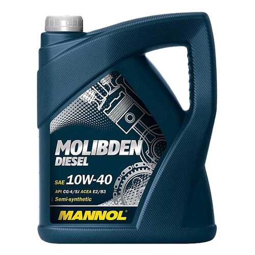 Моторное масло Mannol Molibden Diezel 10W-40 5л в Роснефть