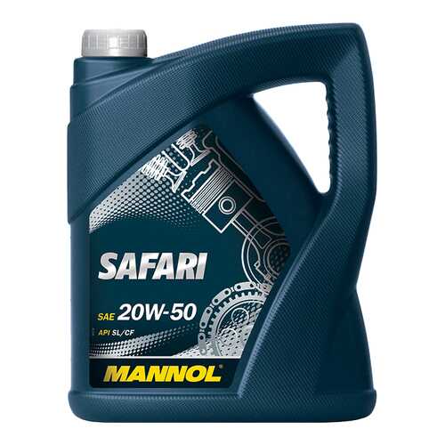 Моторное масло Mannol Safari 20W-50 5л в Роснефть