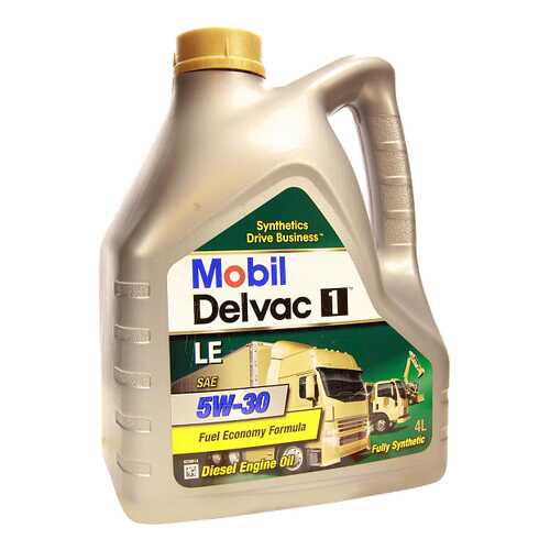 Моторное масло Mobil 1 Delvac LE 5W-30 4л в Роснефть