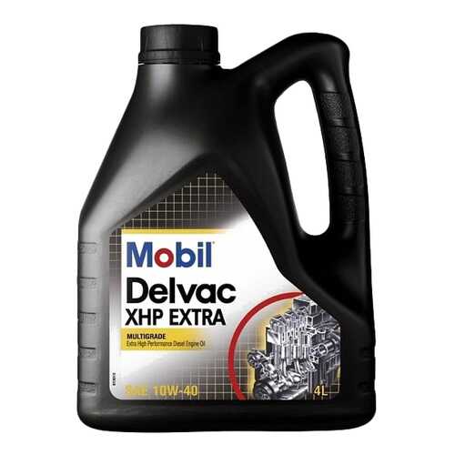 Моторное масло Mobil Delvac XHP Extra 10W-40 4л в Роснефть