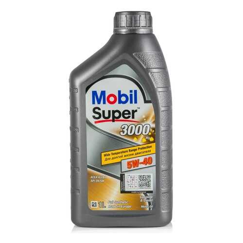 Моторное масло Mobil Super 3000 x1 5W-40 1л в Роснефть