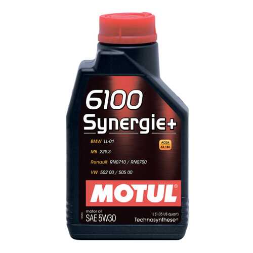 Моторное масло Motul 6100 Synergie + 5w-30 1л в Роснефть