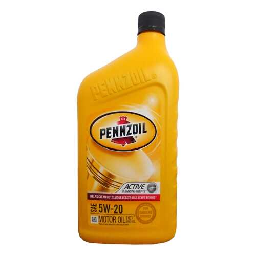 Моторное масло Pennzoil Active SAE 5W-20 0,946л в Роснефть