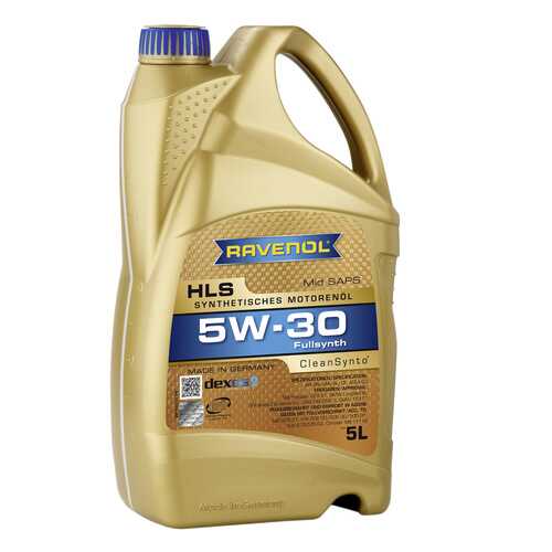 Моторное масло Ravenol HLS SAE 5W-30 5л в Роснефть