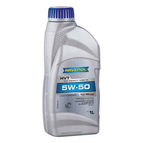 Моторное масло Ravenol HVT High Viscosity Turbo Oil SAE 5W-50 1л в Роснефть