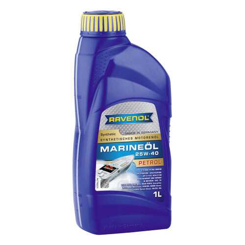 Моторное масло Ravenol Marineoil Petrol 25W-40 1л в Роснефть