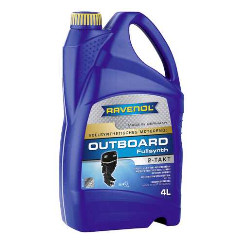 Моторное масло Ravenol Outboardoel 2T Fullsynth 5W-30 4л в Роснефть