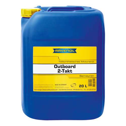 Моторное масло Ravenol Outboardoel 2T teilsynth 5W-30 20л в Роснефть