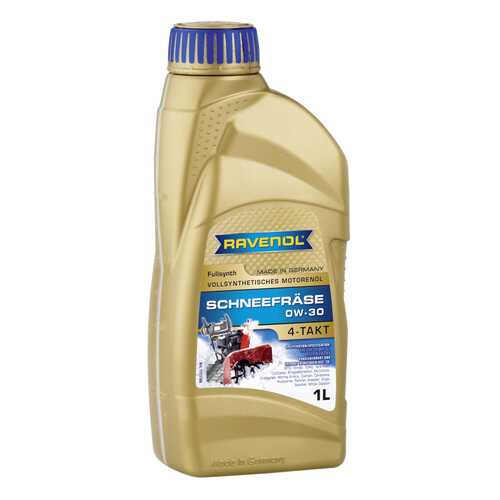 Моторное масло Ravenol Schneefraese 4-Takt 0W-30 1л в Роснефть