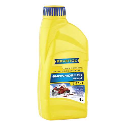 Моторное масло Ravenol Snowmobiles Mineral 2-Takt 5W-30 1л в Роснефть