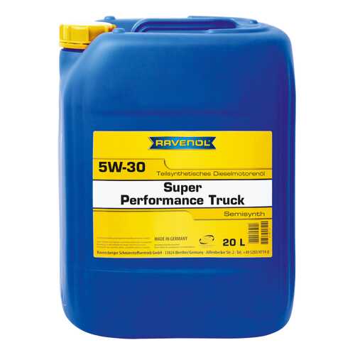 Моторное масло Ravenol Super Performance Truck SAE 5W-30 20л в Роснефть