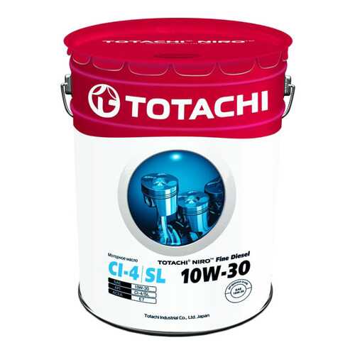 Моторное масло Totachi Niro Fine Diesel CI-4/SL 10W-30 18,98л в Роснефть