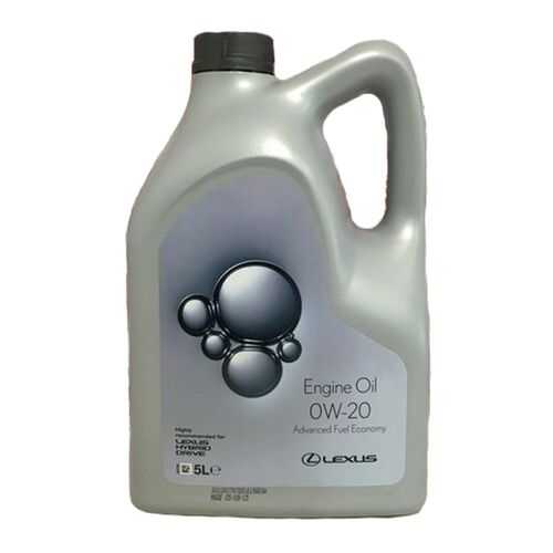 Моторное масло Toyota Engine oil synthetic 0W-20 5л в Роснефть