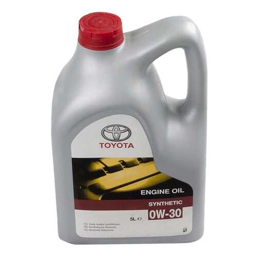 Моторное масло Toyota Engine Oil Synthetic 0W-30 5л в Роснефть