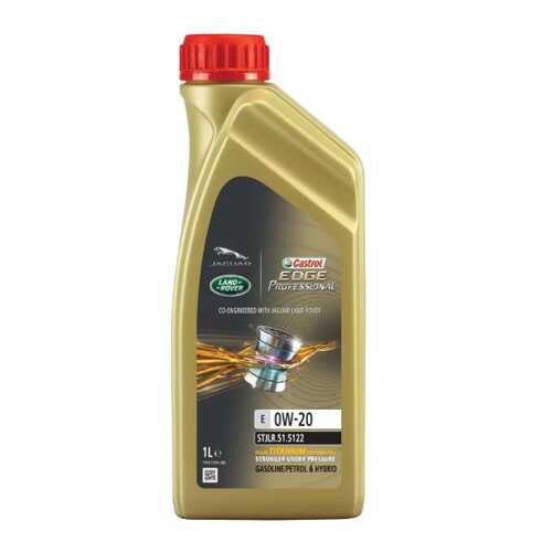 Синтетическое масло CASTROL EDGE Professional E 0W-20 Jaguar 1L в Роснефть