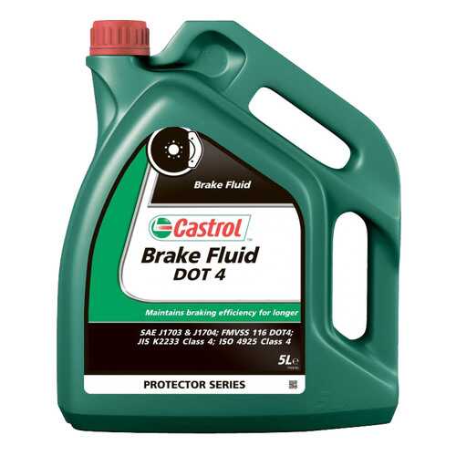 Тормозная жидкость Castrol Brake Fluid DOT4 5л 157D4E в Роснефть