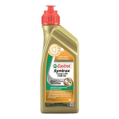 Трансмиссионное масло Castrol Syntrax Long Life 75w90 1л 154F0A в Роснефть