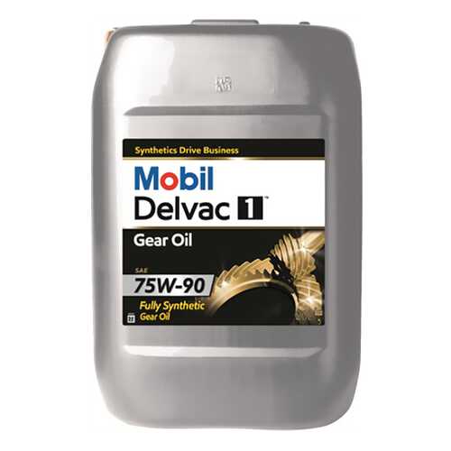 Трансмиссионное масло Mobil Delvac 1 Gear Oil LS 75w90 20л 153467 в Роснефть